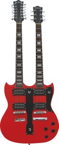 An example of a knockoff guitar.